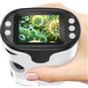 BEBANG Microscopio Bambini Digitale STEM Regalo: Kit Scientifico Completo 4-12 | Scheda 32GB / Vetrini in vetro reali / Custodia EVA / Ingrandimento 200-1000X / Batteria ricaricabile / Slot vetrino 3 mm