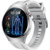 idomars Orologio Smartwatch Uomo con ECG+HRV: 1.43" AMOLED Smart Watch con Cardiofrequenzimetro Saturimetro Pressione Sonno Smartband 50+ Sportive Contapassi IP67 Impermeabile Watches per Android e IOS