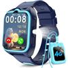 Baolubao Smartwatch Bambini, 4G Smartwatch con Videochiamate, Chat Vocale, 1.75" Orologio Intelligente Bambini con GPS, Chiamate, SOS, Modalità Scuola, Sveglia, Pedometro, Giochipuzzle 800mAh Batteria
