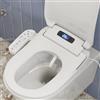 HOROW Sedile elettrico intelligente per bidet - Sedile WC riscaldato con controllo della temperatura, asciugatrice integrata e luce notturna, con filtro dell'acqua, chiusura morbida e ugello