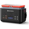 ELECAENTA Centrale Elettrica Portatile LiFePO4 200Wh 62500mAh Generatore Solare AC 200W(400W Picco) Leggero 2KG Accumulatore di Energia Stazione di Alimentazione per Campeggio Viaggio Emergenza