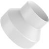 Hon&Guan Riduttore da 200mm a 150mm per Tubo di Ventilazione, Riduzione | Adattatore per Riduzione di Tubo 200 150 Riduttori per Condizionatori Riduttore per Cappa Cucina, Aspirante, Asciugatrice