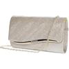 UBAYMAX Pochette Donna,Cerimonia Clutches,Piccolo Borsa da Sera Donna Glitterata con Catena Staccabile,Borsa a Tracolla alla Moda,Busta Elegante,per Ballo di Fine Anno,Festa,Nuziale
