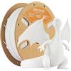ERYONE High Speed Matte Filament PLA 1.75mm +/- 0.03mm, 3D Printing PLA Pro Filament Fit Most FDM Printer, 1kg / Spool, White