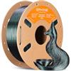 ERYONE Rapid PETG Filament Burnt Titanium for 3D Printer 1.75mm +/-0.03mm, 3D Printing Filament 1kg(2.2LBS)/Spool, 600mm/s Fast Printing, Green