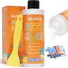 Nicpro 210 ml colla per puzzle con due applicatori, preserva i puzzle finiti, kit di colla per puzzle ad asciugatura rapida, atossica e trasparente, idrosolubile per adulti, per 3000/4500/5000