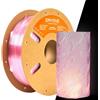 ERYONE Rapid PETG Filament 1.75mm +/- 0.03mm, High Speed 30-500mm/s 3D Printing Filament, Hyper Speed Translucent PETG, 1kg (2.2LBS) / Spool, Transparent Pink