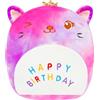 Vicloon Cuscini di Peluche, Simpatico Cuscino di Peluche a Forma di Gatto per Compleanno, Morbido Peluche Kawaii da Coccolare, Regalo, 21CM