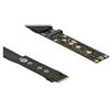 Delock Riser Card Delock M.2 20 cm Nero [64136]