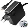 Auravale Caricatore USB C 65W, PD Rapido Caricatore Computer USB C con Cavo da 1,7 m