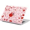 FFBOFFC Custodia per MacBook Air 15'' M2/M3/M4/M5, Tema dolce | 2023 2024 2025 2026, A3448/A3241/A3114/A2941, Custodia Rigida Anti-crepa Case Cover Protettivo per Apple Mac Air 15.3''
