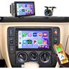 Hikity 4+64G Autoradio Android 9'' per VW Golf 4 T5 Polo Passat | Wireless Carplay Android Auto, Radio Stereo 9 Pollici, 32EQ FM/RDS GPS WIFI, BT 1280*720, Telecamera Posteriore