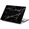 FFBOFFC Custodia per MacBook Air 11 pollici A1370 e A1465,Finto marmo nero | 2010 2011 2012 2013 2014 2015 Rilasciata, Copertura rigida Ultrasottile in Plastica per 11,6''