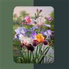 WunM Studio Custodia morbida in silicone TPU - Cover completamente nuova con funzione di spegnimento automatico per Kindle Paperwhite 7a/6a/5a generazione 2015/2013/2012, 6 pollici/Personalità Art Bouquet Fior