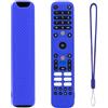 Loshikay Custodia in silicone per telecomando CHIQ TV L32FM10V U65M10F M55QN9G (blu)