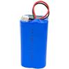 JJoias Batteria Al Litio 18650 Da 7.4 V. Batteria Ricaricabile 3600 MAh/ 5200 MAh Scheda Di Protezione Altoparlante + Spina Xh-2p 3600 MAh.5200 MAh