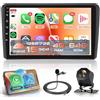 Rimoody 4G+64G Wireless Carplay Android Autoradio per Audi A3 S3 RS3 8P 8VS 8PA 9 Pollici Incell Schermo Autoradio con Android Auto GPS Navi WiFi Bluetooth Mirror Link FM/RDS EQ/USB/SWC Telecamera Posteriore