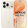 HONOR 600 Pro 5G Smartphone, 12+512GB, Snapdragon 8 Elite, Schermo AMOLED 1,5K 120Hz, Fotocamera Notturna 200MP, Batteria 6400mAh Ricarica Rapida 80W, IP68/IP69K (Dorato-, 512.0, GB, 600 Pro)