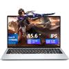 BENIRROS 15,6 Pollici PC Portatile con Core i9 11900H CPU, Win 11 Notebook 16GB RAM 512GB SSD, Laptop IPS FHD 1920*1080 Tastiera Numerico Retroilluminata/Touch ID Computer Portatile WiFi 5.2 Mini-HDMI Type-c
