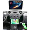 Hikity Autoradio 9 per Toyota Yaris 1999-2005 Wireless CarPlay | Schermo IPS HD. Anche per Vitz XP10, Platz, Echo. Android Auto, BT, EQ Audio, Mirror Link, Retrocamera, MIC