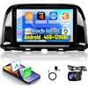 NHOPEEW Autoradio Android 4+128G per Mazda CX-5 2012 2013 2014 2015 2016 | CarPlay e Android Auto, WiFi, GPS, comandi al volante,Mirror LInk,FM RDS,telecamera di retromarcia,Canbus