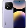 XIAOMI Redmi Note 14 Pro+ 5G Smartphone, 12GB RAM 256GB, schermo AMOLED 6.67 pollici 1.5K, sensore di impronte digitali, fotocamera 200MP, NFC, ricarica rapida 120W,Viola lavanda(Con caricatore)