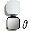 Suptig Luce magnetica per selfie, luce per telefono compatibile con iPhone Magsafe, RGB 360° LED Selfie Ring Fill Light con specchio per selfie/fotografia/Vlog/TikTok/Videoconferenza