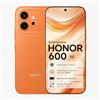HONOR 600 Smartphone 5G, 8+512GB, Snapdragon 7 Gen 3, Fotocamera Ultra Notturna 200MP, Display AMOLED 6,57 120Hz, Batteria 6400mAh Ricarica Rapida 80W, IP68, IP69 e IP69K (Arancione, 512.0, GB, 600)