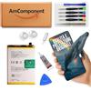 AmComponent - BATTERIA di ricambio di ricambio per REALME C21Y RMX3261 RMX3263 / BLP771 qualità | Componente di ricambio con capacità elevata, lunga durata con il dispositivo e zero cicli