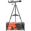 Levenhuk Kelvin Nova BASE 60/500 Fototelescopio per Smartphone | Telescopio Astronomico e Cannocchiale Terrestre Montatura Altazimutale Treppiede Regolabile Otturatore Remoto Bluetooth