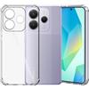 Choeeu ChoosEU Trasparente Cover per Xiaomi Redmi Note 14 5G, Trasparente | Sottile TPU Silicone Trasparente Custodia, Disegni Colorate Fiore Fiori Motivo, per Ragazza, Antiurto Protettiva Morbido Case