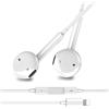 Kogwjte Auricolari in-ear per iPhone 14/14 Pro/14 Pro Max/13/12 Mini/SE/11/X/XS/XR | Cuffie HiFi Audio Stereo con Microfono e Controllo Volume