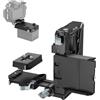 SMALLRIG Kit Piastra V-Mount con Piastra QR per Arca - 5227 | Protezione schermo LCD, clip cavi, alimentazione D-Tap e USB-C, rig video mirrorless/DSLR