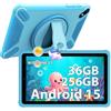 DOFACESH Tablet 7 Pollici con Android 15, 36GB RAM 256GB ROM (SD espandibile), Widevine L1/Schermo FHD/6580mAh/5MP+2MP/5G WiFi 6/Controlli parentali/Bluetooth-Tablet per l'istruzione(blu)