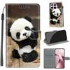 KENHONER Cover per Xiaomi 17T Pro 5G, panda | Portafoglio Pelle PU, Magnetica, Resistente Agli Urti, Scomparto Carte Credito, Pieghevole, Flip Libro, Motivo