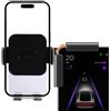ZIAVOR Portacellulare per Tesla Model 3/Y/X/S | Supporto auto per iPhone, Samsung, smartphone Android e altri, accessorio Tesla