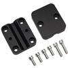 Opatiny Staffa di montaggio del telefono del motociclo per BMW R1250GS lega | Per lega di alluminio premium, finitura nera, adatta per R1250GS Adventure, sostituzione diretta, costruzione