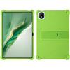 Xliamcp Custodia per Honor Magic Pad 2 da 12,3 (ROD2-W09), Honor Pad GT Pro da 12,3 con cavalletto PC, in silicone morbido, lavabile, con angoli ispessiti, antiurto, verde