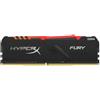 HyperX HP32D4U8S8HC-8XR 8GB DDR4 3200MHz UDIMM RGB Modulo di memoria | Ad alte prestazioni, 288 pin RAM, 1Rx8, XMP4, Ryzen Ready, dissipatore di calore, senza buffer, PC4-25600
