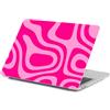 FFBOFFC Custodia per MacBook Air 11 pollici A1370 e A1465, Linea rosa | 2010 2011 2012 2013 2014 2015 Rilasciata, Copertura rigida Ultrasottile in Plastica per 11,6''