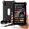 AGM PAD P3 Compact Outdoor Tablet 8.68 Pollici Android 16 Tablet Robusto | eSIM 12+128GB/1TB Rugged Tablet,IP68/IP69K Impermeabile,MTK G99 Octa-Core,7200mAh,50MP+8MP/Dual SIM/GPS/NFC/OTG