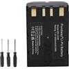 PONDWAY 900mAh 7.2V BN-V408/V408-H/V408U/V408U-B/V408US Batteria per JVC GR-D20 | D53 D91 D201 DV400 DV600 GR-DVL100 DVL108 DVL109 DVL120 DVL140 DVL610 JY-HD10 JY-HD10US VS200 Fotocamera