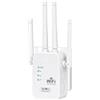 TVVNHA Ripetitore Wireless Wifi Extender e Access Point, 1200Mbps WiFi Potente per Casa Dual Band (2.4GHz/5GHz), Estensore Amplificatore di Segnale Wifi, Porta LAN, Compatibile con Tutti i Modem Router