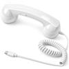 Generico Cornetta per Telefono Retrò con Connettore di Tipo C, Ricevitore Portatile Telefono Vintage con Microfono e Altoparlante Comunicazione Silenziosa Ideale per Ufficio Viaggi e Uso Domestico (D)