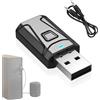 Cloxtralon Trasmettitore Bluetooth per TV, Adattatore Bluetooth USB 5.0 2 in 1 (Trasmettitore e Ricevitore) con Jack da 3,5 mm, Audio Stereo Wireless Senza Latenza per PC, Auto, Altoparlanti, Cuffie e Vivavoce