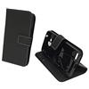 König Design König Shop Huawei Y3 II/2 caso custodia protettiva case cover Wallet in Eco Pelle NERA motivazionale