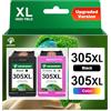 GREENSKY 305 305XL Sostituzione per 305 Cartucce di Inchiostro XL per Envy 6020e 6020 6022 6022e 6032e 6400 6420 6432e per DeskJet Plus 4100 4120e 4122 4122e DeskJet 2720e 20e 20 2720 20 20 722E 3 05