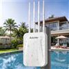 AdaLov Access Point WiFi 6 esterno AX1800, Ripetitore WiFi con antenne 8dBi | Portata fino a 300 m, IP67 per esterni, modalità AP/Router/Ripetitore, estensione WiFi giardino, garage e telecamere IP, PoE