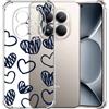 Choeeu ChoosEU Trasparente Cover per Xiaomi Redmi Note 15 Pro 5G con Fiori, Love | Sottile TPU Silicone Trasparente Custodia, Disegni Colorate Fiore Fiori Motivo, per Ragazza, Antiurto Protettiva Morbido Case
