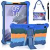 KATUMO Bambini Cover per Samsung Galaxy Tab A7 Lite 8,7 Pollici 2021 (SM-T227, SM-T225, SM-T220) Silicone Custodia Protettiva Antiurto con Cordino e Penna Stilo, Cover Morbida per A7 lite
